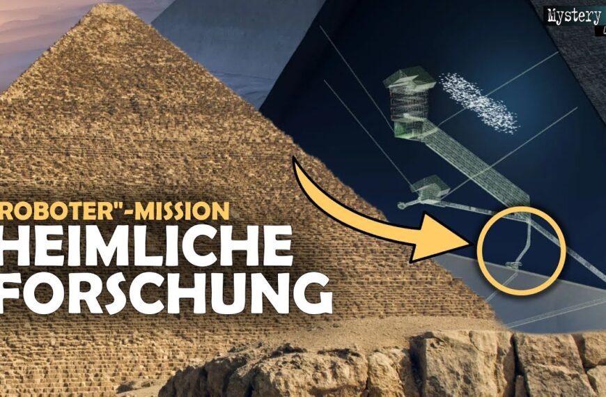Vergessene Mission in der Cheops-Pyramide | Geheime „Roboter“-Erkundung schon 2011 – die Bilder
