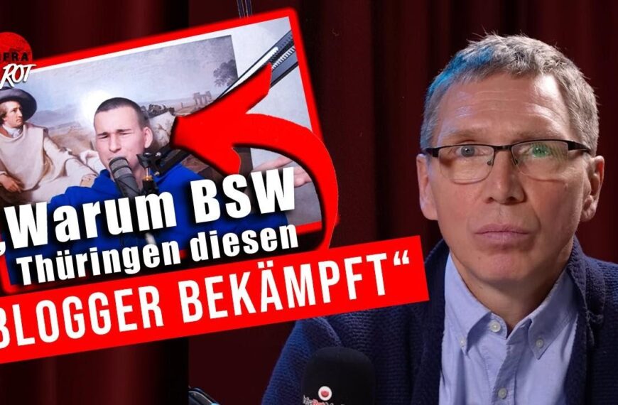 Warum BSW Thüringen diesen Blogger bekämpft