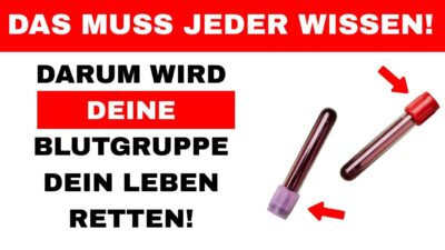 Mehr über den Artikel erfahren Was Ihre Blutgruppe Über ihre Gesundheit verrät ist UNGLAUBLICH!