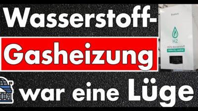 Mehr über den Artikel erfahren Wasserstofflüge aufgeflogen! Kein Wasserstoff für private Heizungen! H2-ready ist tot!