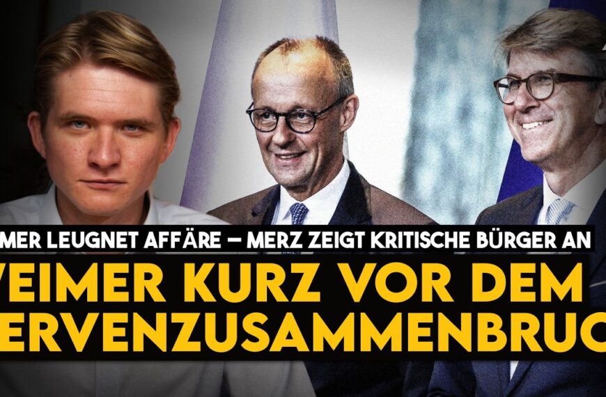 Weimers Moment kurz vor dem K.O. +++ Merz‘ Anzeigen-Eskalation