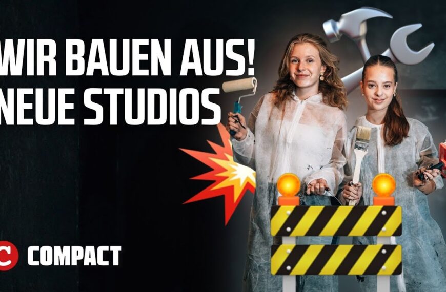 WIR BAUEN AUS! NEUE STUDIOS💥