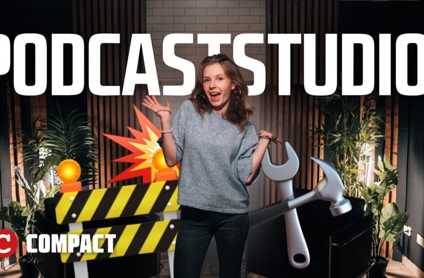 WIR BAUEN AUS! PODCASTSTUDIO EINGERICHTET💥