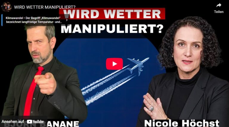 Mehr über den Artikel erfahren WIRD WETTER MANIPULIERT?