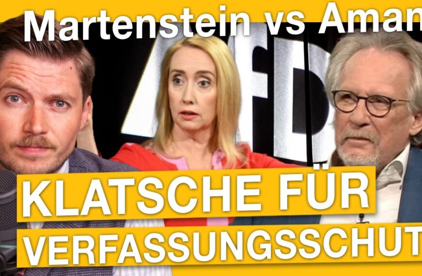 AfD-Verbot endgültig vom Tisch? „Vorerst“ – Martenstein vs Amann bei Lanz