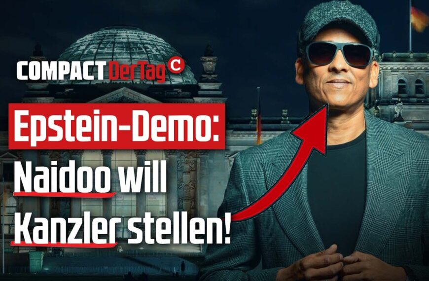 Epstein-Demo: Naidoo will Kanzler stellen!💥