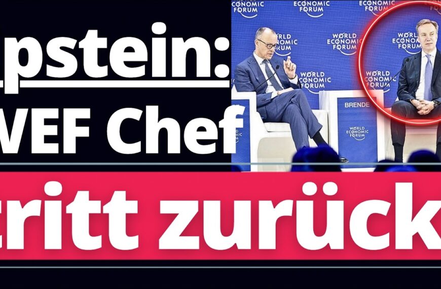 EPSTEIN Files eskalieren: WEF Chef tritt zurück!