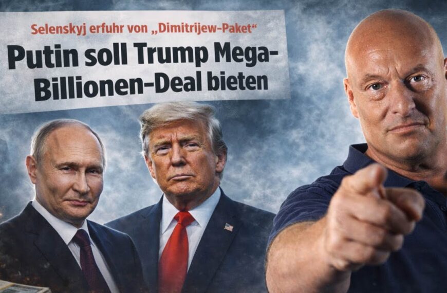 🚨😳 EILT: Geheimer 12 Billionen Deal geleakt! Trump und Putin arbeiten zusammen?!