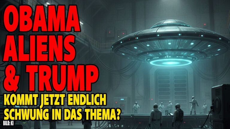 Mehr über den Artikel erfahren 🛸 Obama, Aliens & Trump: Was passiert hier?