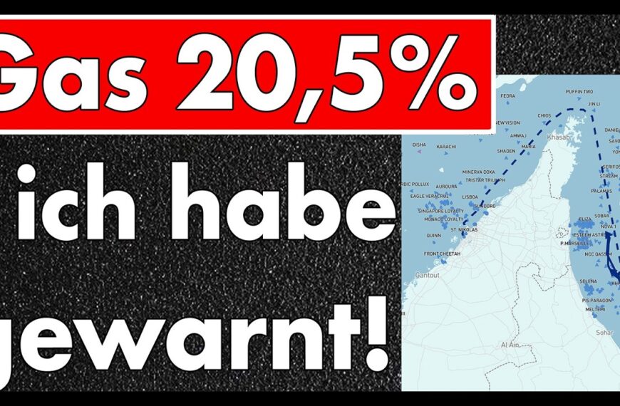 Gas-Schock: Keine Einspeicherung trotz optimaler Bedingungen! Iran-Eskalation um Hormuz wird teuer!