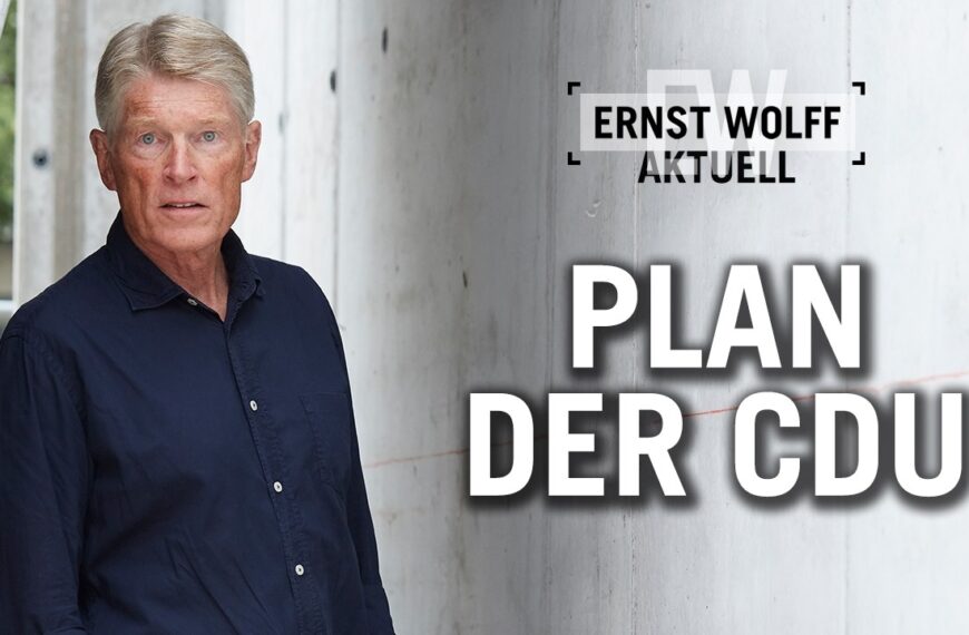 HEFTIG: Während DU schläfst plant die CDU das | Ernst Wolff Aktuel