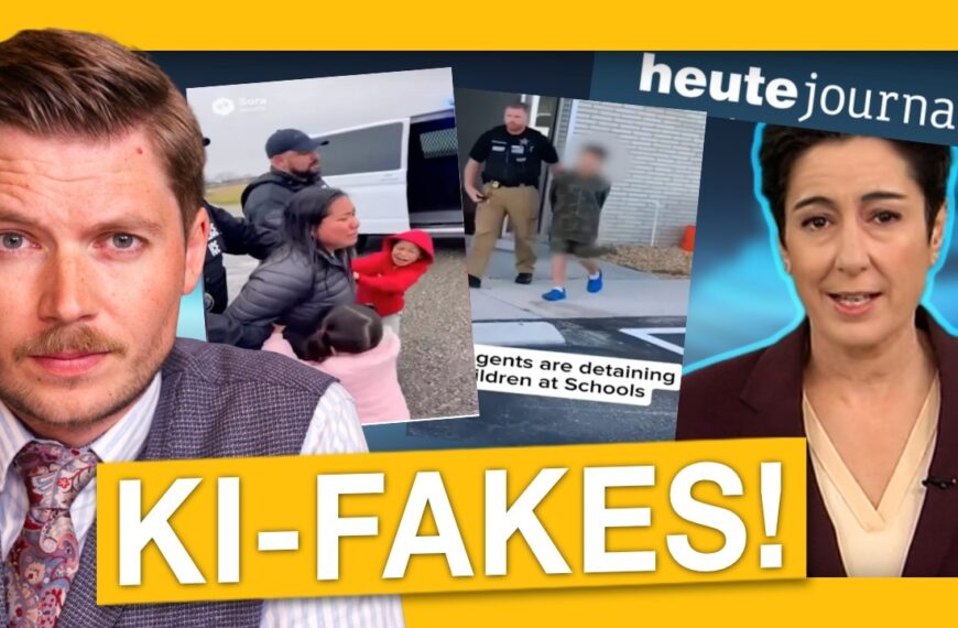 heute journal nutzt KI-FAKES! Jetzt will das ZDF die Wahrheit vertuschen – Analyse