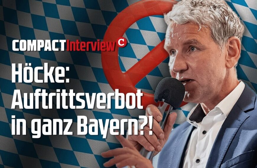 Höcke: Auftrittsverbot in ganz Bayern?!