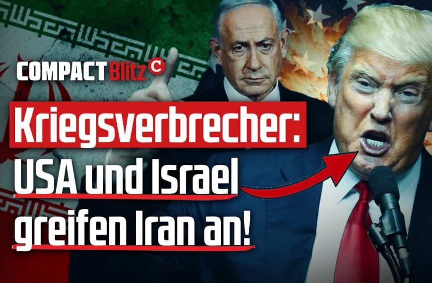 Kriegsverbrecher: USA und Israel greifen Iran an!