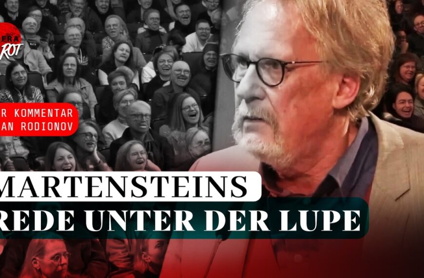 Martensteins Rede unter der Lupe