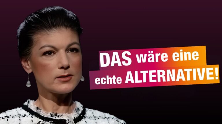 Mehr über den Artikel erfahren „Raus aus der Brandmauer-Falle!“ | Wagenknecht rechnet mit Altparteien ab