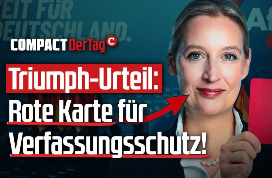 Triumph-Urteil für AfD: Rote Karte für Verfassungsschutz!💥