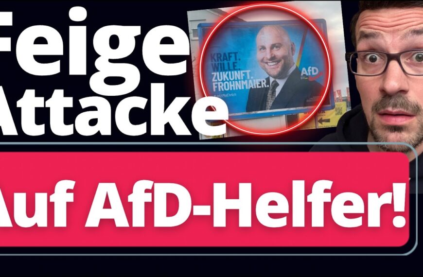 Tübingen eskaliert: Angriff auf AfD-Wahlhelfer!