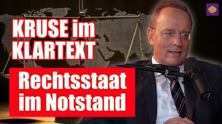 Mehr über den Artikel erfahren Was seit 2020 rechtlich schiefgelaufen ist – Philipp Kruse über WHO, Notrecht und Rechtsstaat