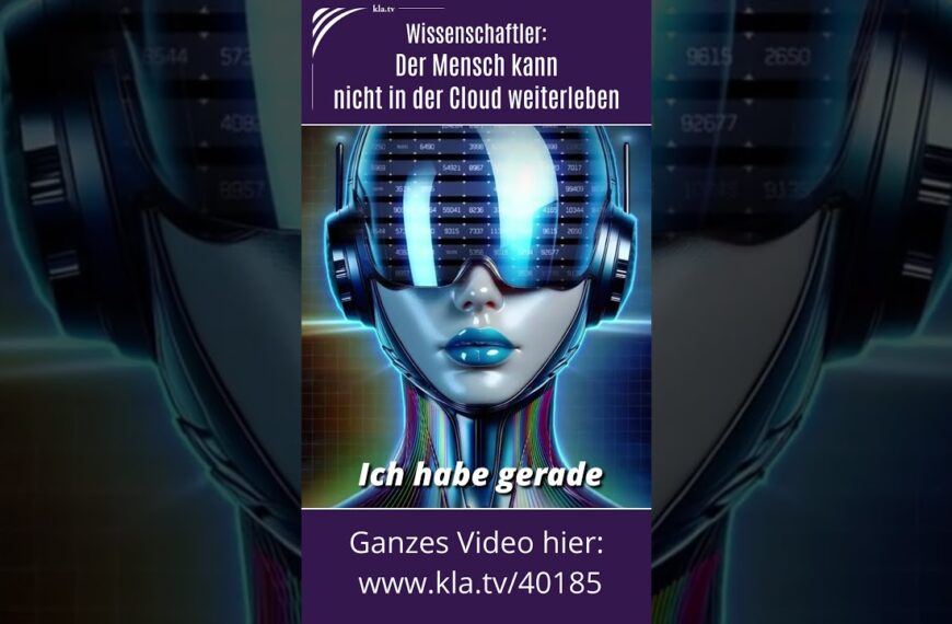 Willst du dein Bewusstsein einer Cloud abgeben?