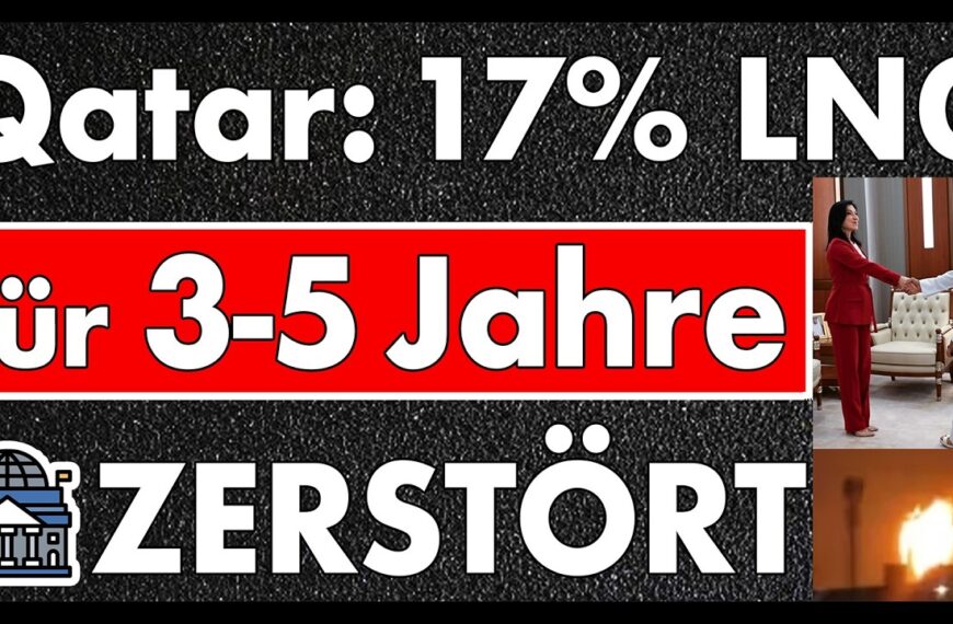 3-5 Jahre Reparatur in Qatar für LNG! 17% mindestens zerstört! Globale Auswirkungen für Milliarden!