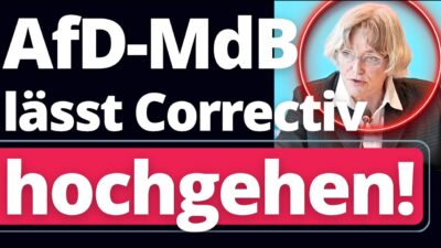 Mehr über den Artikel erfahren AfD-Abgeordnete lehrt Correctiv das Fürchten! Nächste Gerichtsklatsche!