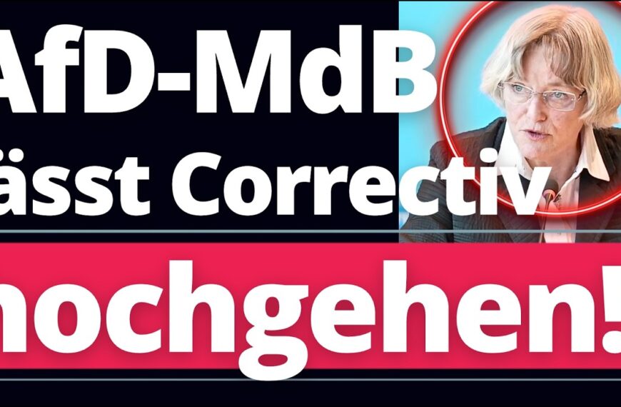 AfD-Abgeordnete lehrt Correctiv das Fürchten! Nächste Gerichtsklatsche!