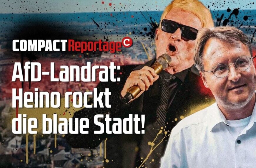 AfD-Landrat: Heino rockt die blaue Stadt!