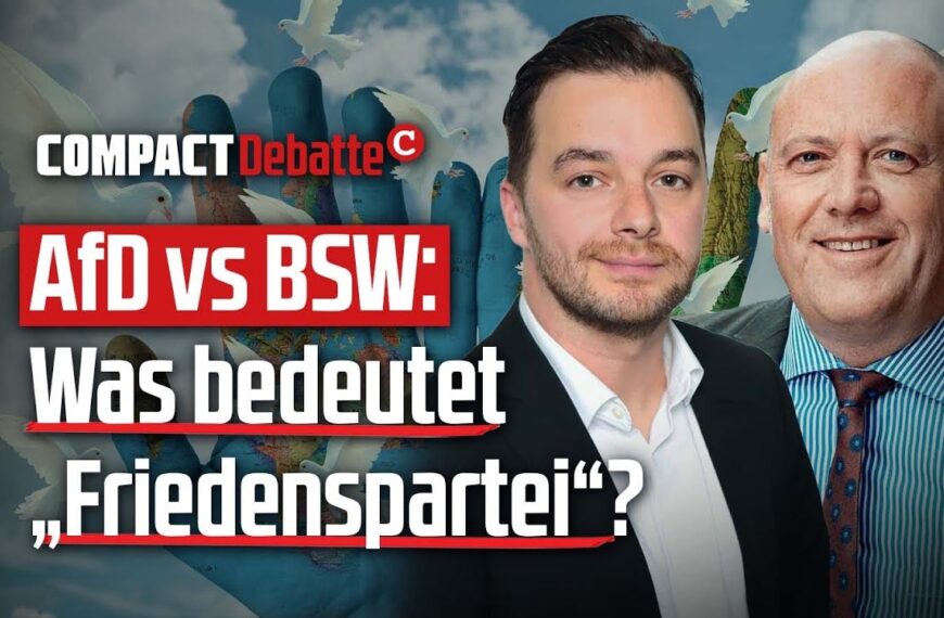 AfD vs BSW: Was bedeutet „Friedenspartei“?