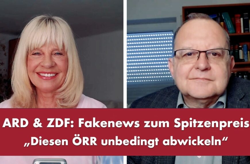 ARD & ZDF: Fakenews zum Spitzenpreis – Punkt.PRERADOVIC mit Peter Welchering