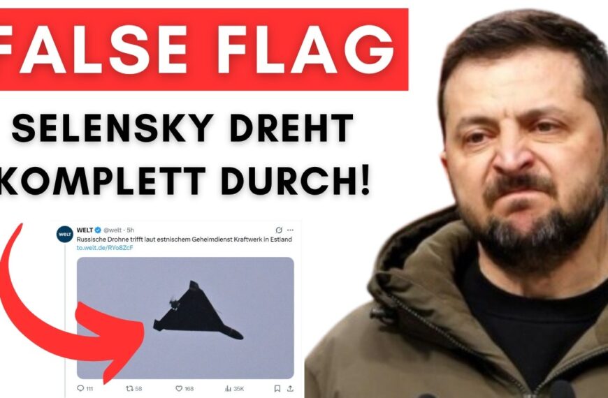Aufgeflogen: Selensky hat die NATO mit Drohnen angegriffen & und schiebt es Putin in die Schuhe!
