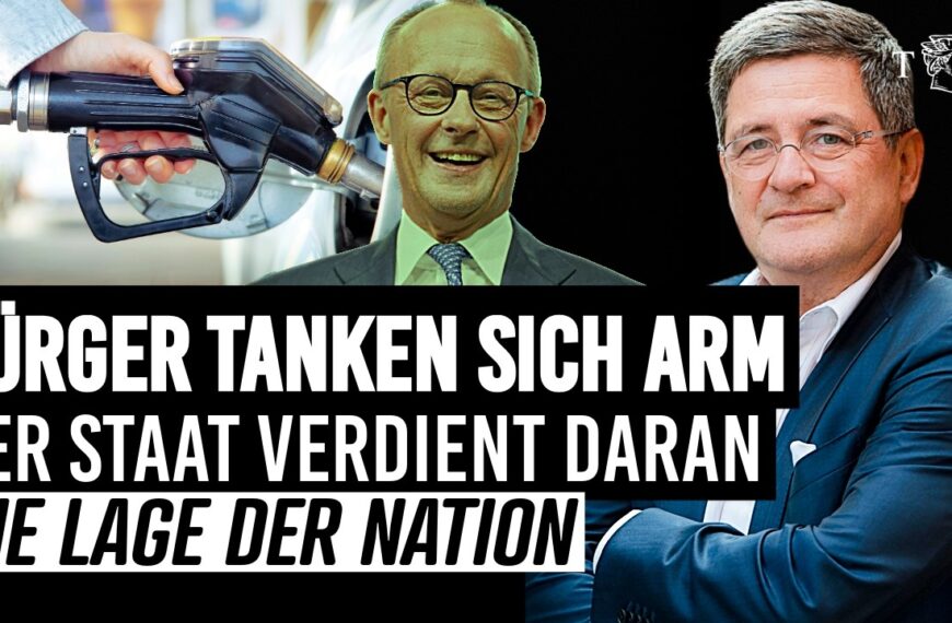 Ausgepresst: Die Bürger tanken sich arm, die Politik verdient daran | Lage der Nation Roland Tichy