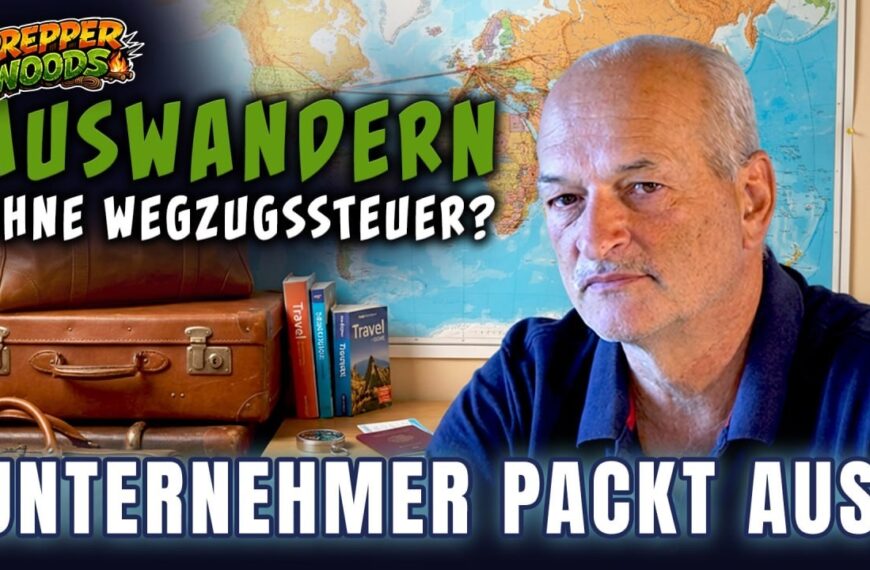 Auswandern ohne Wegzugssteuer? Unternehmer packt aus – Zukunft, Freiheit & Alternativen 2040