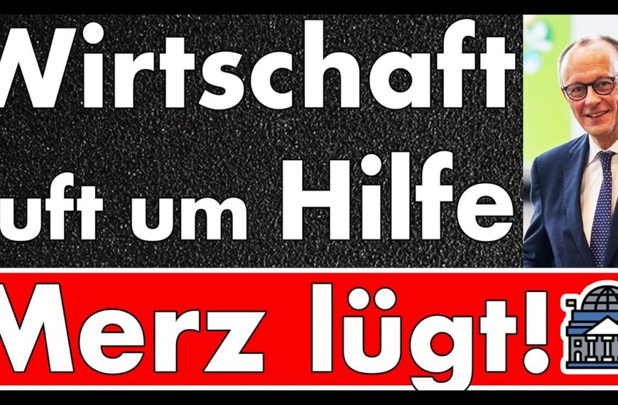 Benzin & Diesel zu teuer! Wirtschaft ruft laut um Hilfe – Friedrich Merz lügt einfach in die Kamera!