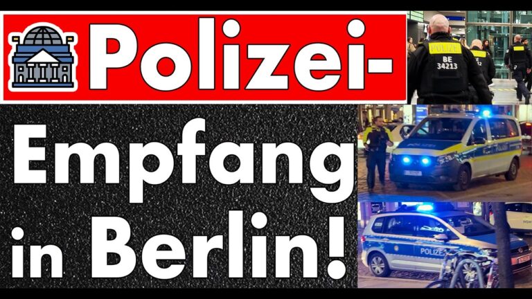 Mehr über den Artikel erfahren Berlin: Polizeieinsatz im Bahnhof! Schießerei davor & danach – so sicher wie seit 10 Jahren nicht!