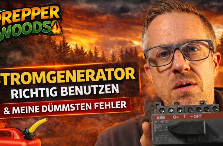 Der Benzin-Generator: Das unterschätzte Prepper-Werkzeug – PrepperWoods#3