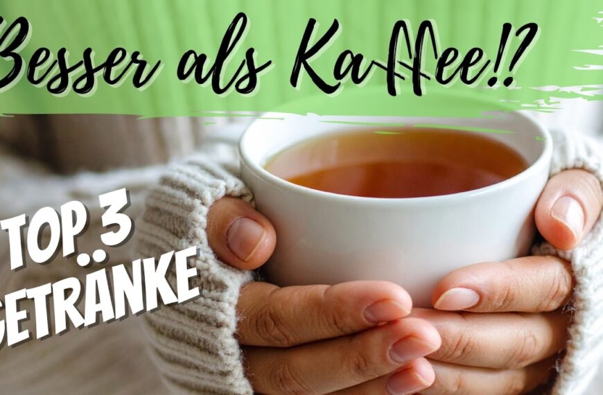 Die 3 gesündesten Getränke (Kaffee ist NICHT dabei!)