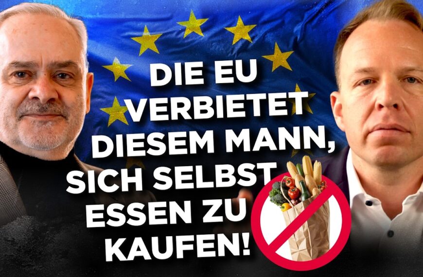 Die EU verbietet diesem Mann, sich selbst Essen zu kaufen!