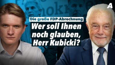 Mehr über den Artikel erfahren „Diesen Fehler bereue ich bis heute“ – Wolfgang Kubicki im Interview