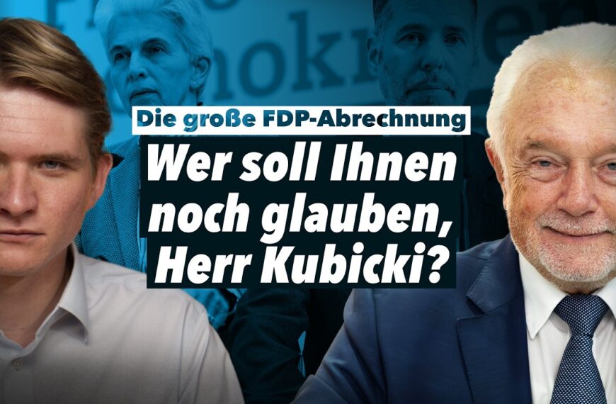 „Diesen Fehler bereue ich bis heute“ – Wolfgang Kubicki im Interview