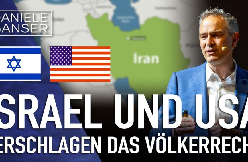 Dr. Daniele Ganser: Israel und die USA zerschlagen das Völkerrecht