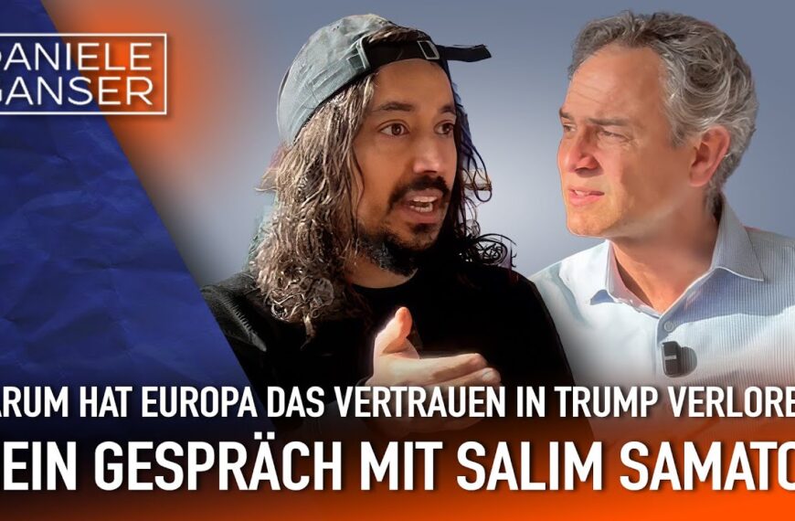 Dr. Daniele Ganser: Warum hat Europa das Vertrauen in Trump verloren? (Salim Samatou, Febr. 2026)