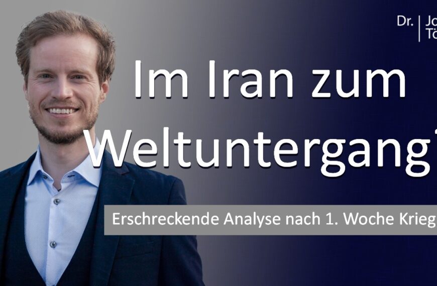 Dr. Jonas Tögel: 1 Woche Krieg gegen den Iran – meine aktuelle Analyse