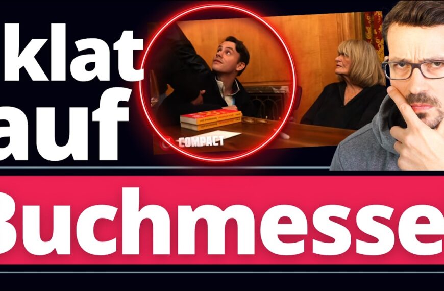 Eklat auf Leipziger Buchmesse: Verlag will GEWALTSAM Interview verhindern!