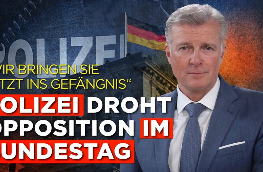 Eklat im Bundestag: Polizei droht Opposition – „Wir bringen Sie jetzt ins Gefängnis“