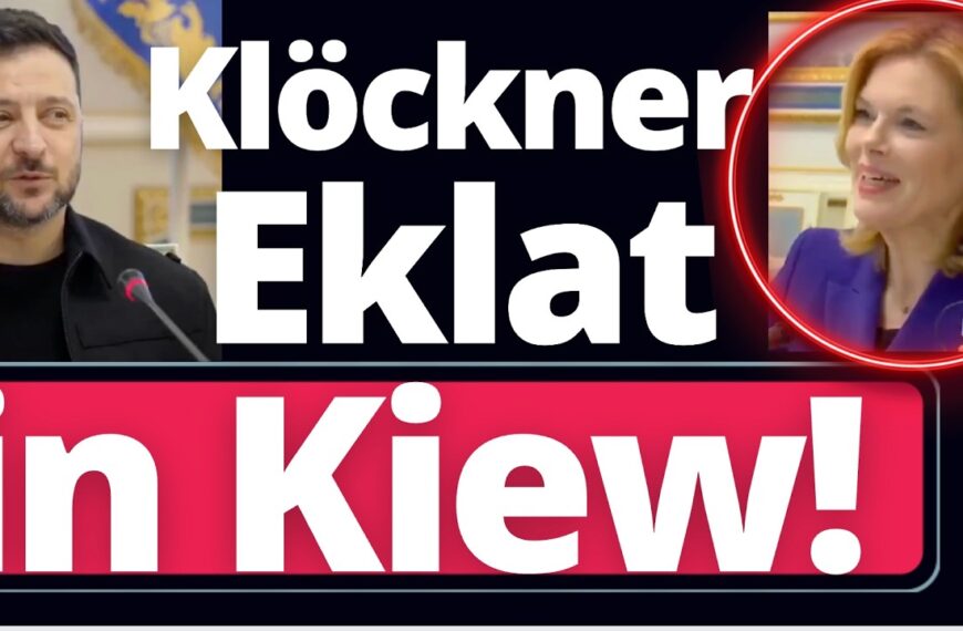 Eklat: Klöckner verhöhnt Deutsche Bürger bei Selenski!