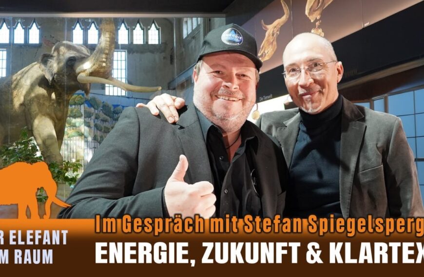 Energie, Zukunft & Klartext: Stefan Spiegelsperger bei Robert Stein