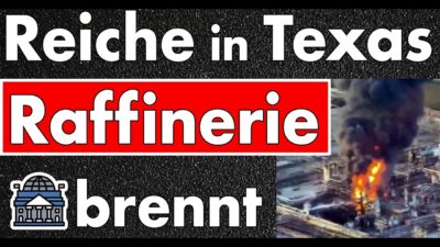 Mehr über den Artikel erfahren Energiemesse in Texas & Raffinerie brennt! Hormuz geschlossen, LNG-Erpressung & Reiche vor Ort?