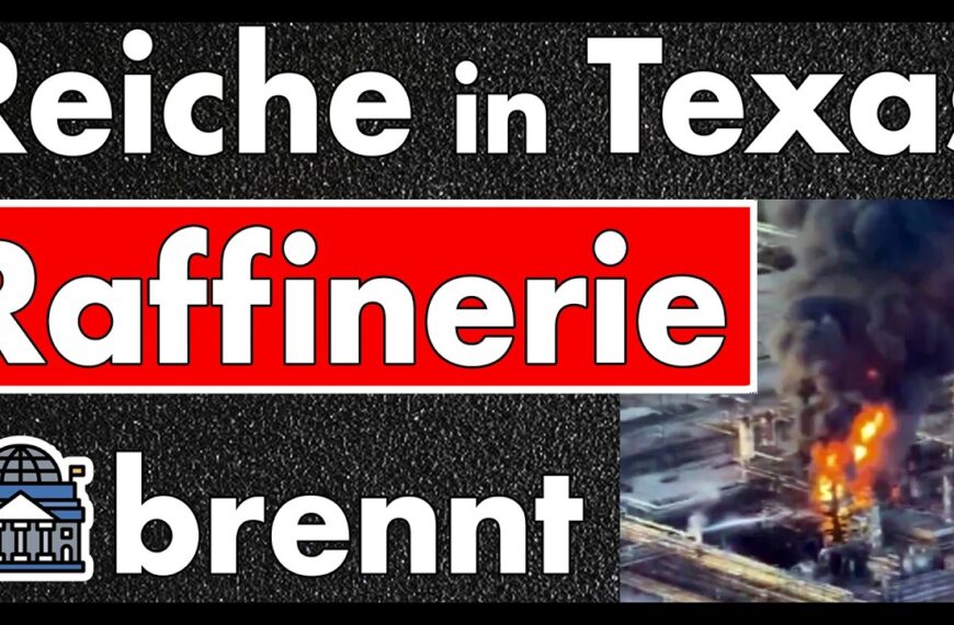 Energiemesse in Texas & Raffinerie brennt! Hormuz geschlossen, LNG-Erpressung & Reiche vor Ort?