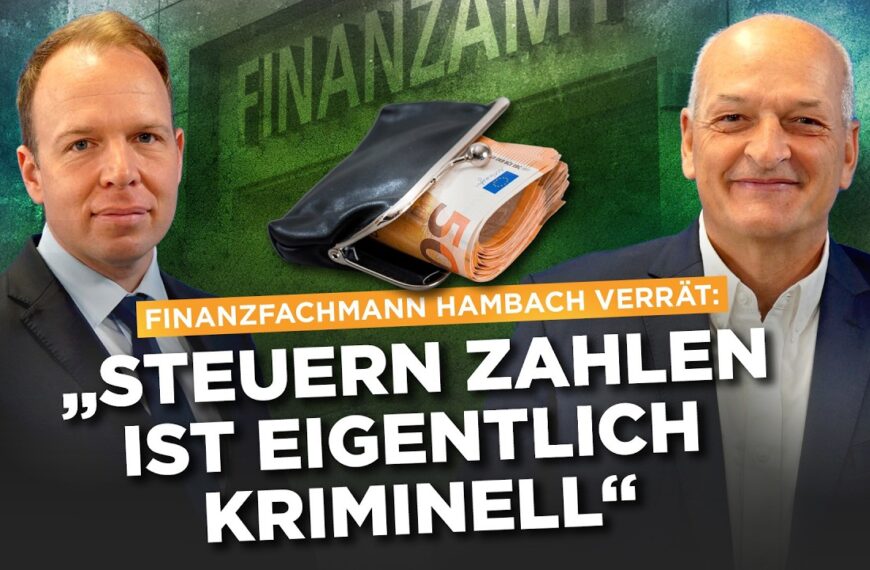 Enteignung & Korruption! „Heute noch Steuern zu zahlen ist eigentlich kriminell.“